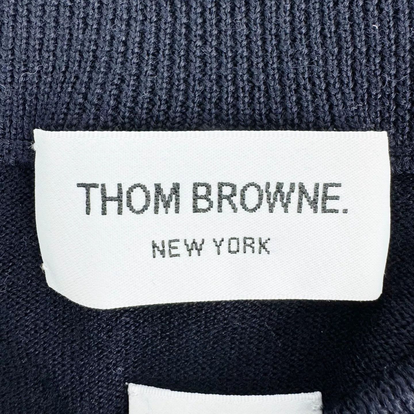 Thom Browne thom browne navy blue knitted sweater Size US XS / EU 42 / 0 - 3 Thumbnail