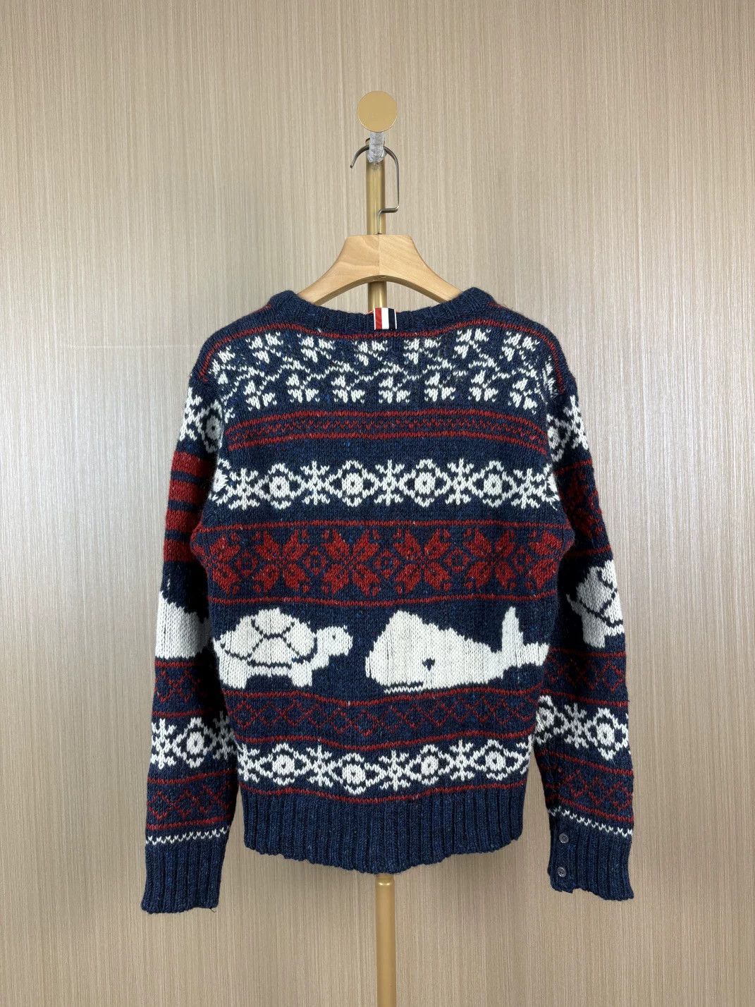 Thom Browne thom browne whale knit sweater Size US M / EU 48-50 / 2 - 2 Thumbnail