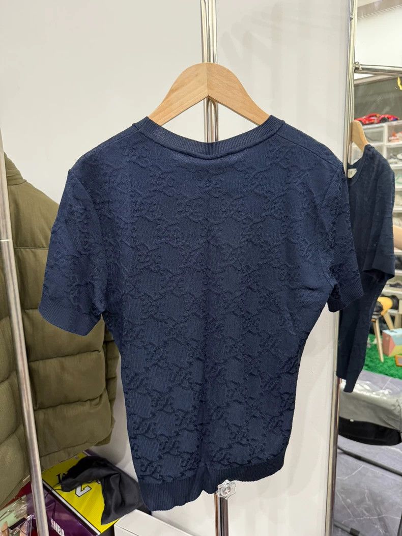 Fendi FENDI Logo Knit Short Sleeve Top Size US M / EU 48-50 / 2 - 6 Thumbnail
