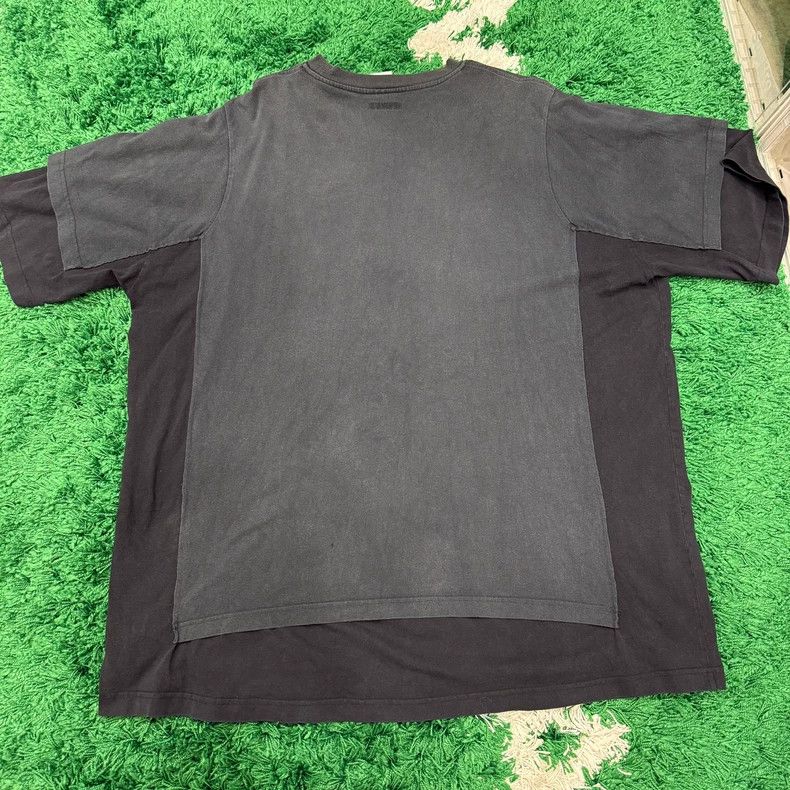 Vetements Vetements x Adidas Three Leaves Fake Two-Piece Spliced Tshirt Size US L / EU 52-54 / 3 - 3 Thumbnail