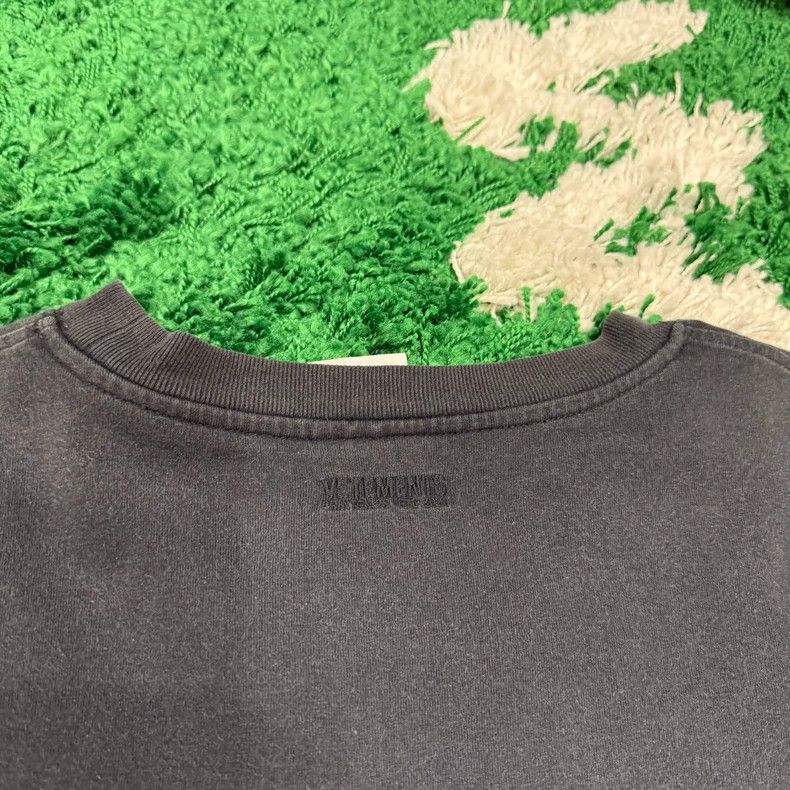 Vetements Vetements x Adidas Three Leaves Fake Two-Piece Spliced Tshirt Size US L / EU 52-54 / 3 - 4 Thumbnail