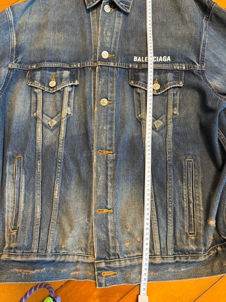 Balenciaga Balenciaga Classic Denim Jacket Size US S / EU 44-46 / 1 - 2 Thumbnail