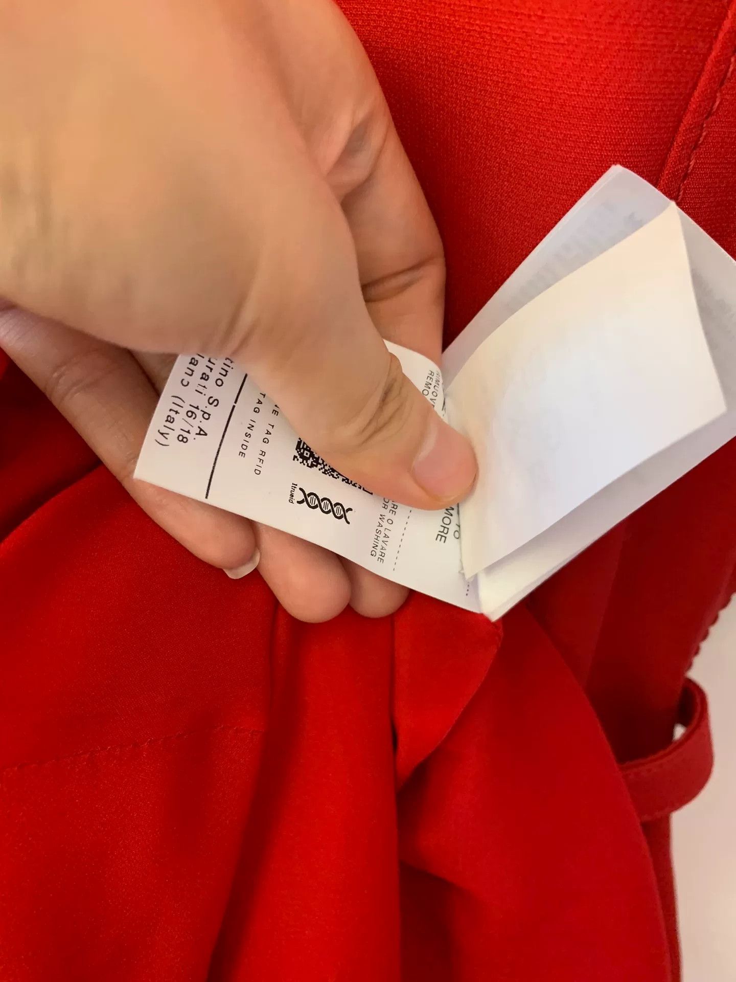 Valentino Valentino Wool Red Dress Size US S / EU 44-46 / 1 - 5 Thumbnail