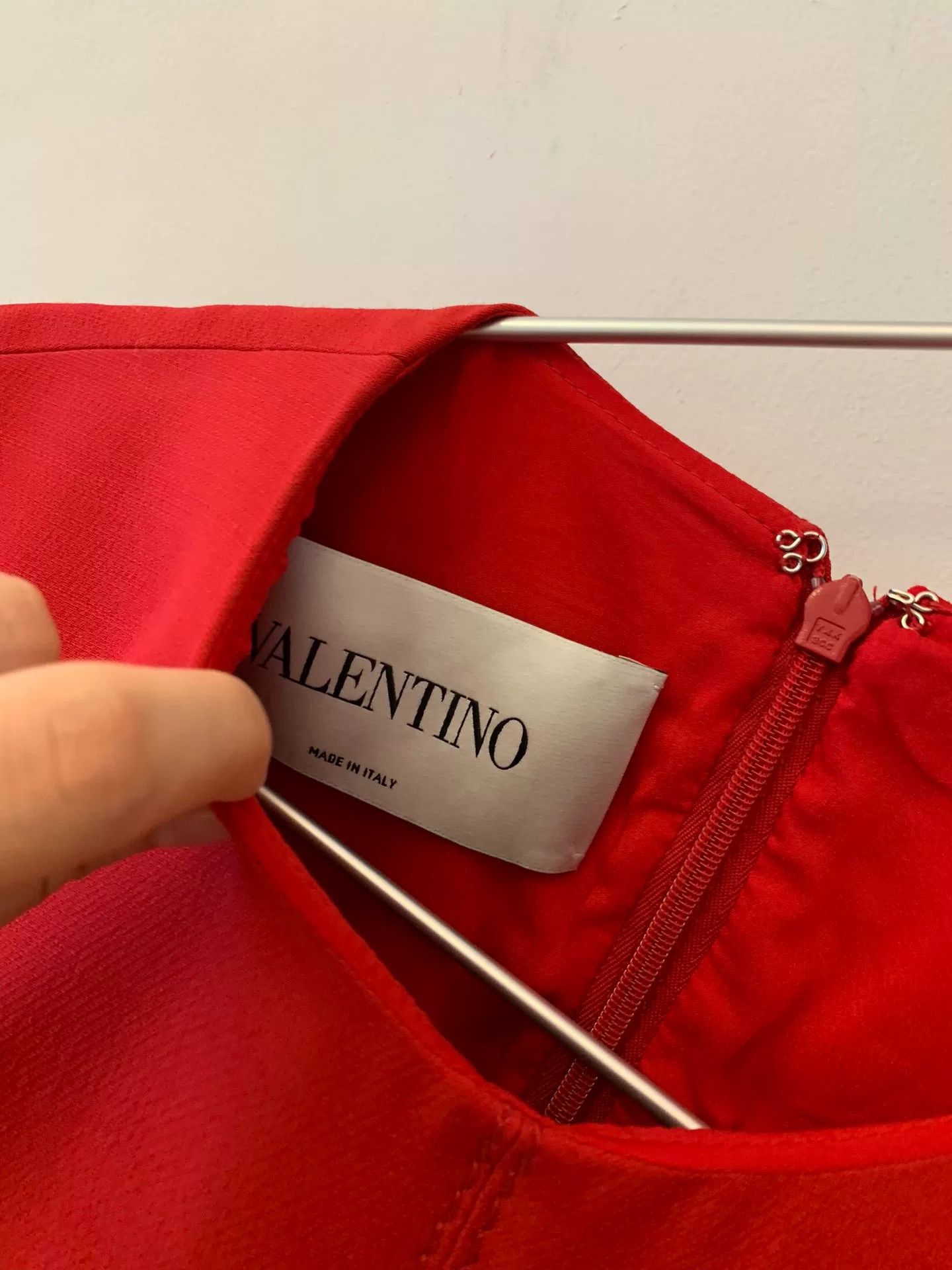 Valentino Valentino Wool Red Dress Size US S / EU 44-46 / 1 - 6 Thumbnail
