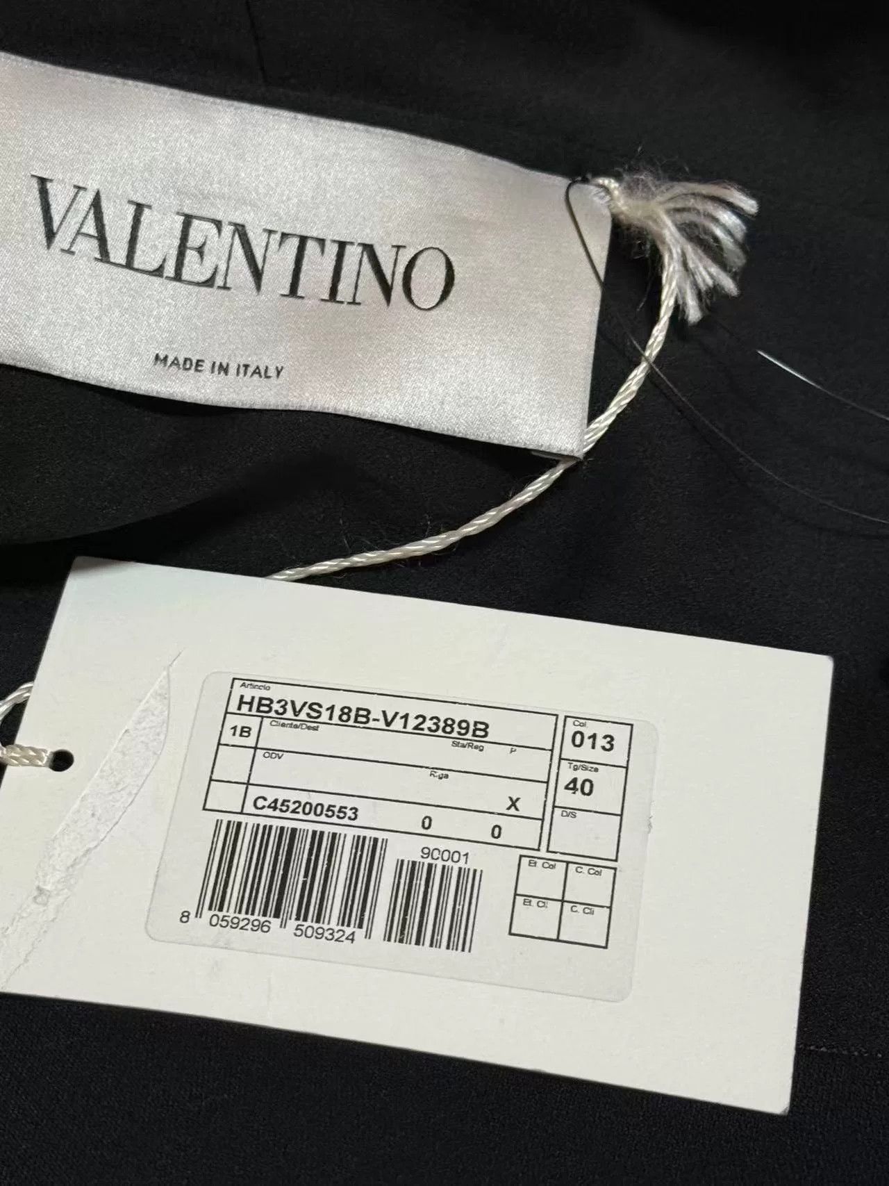 Valentino Valentino Black Dress F40 Size US XS / EU 42 / 0 - 2 Thumbnail