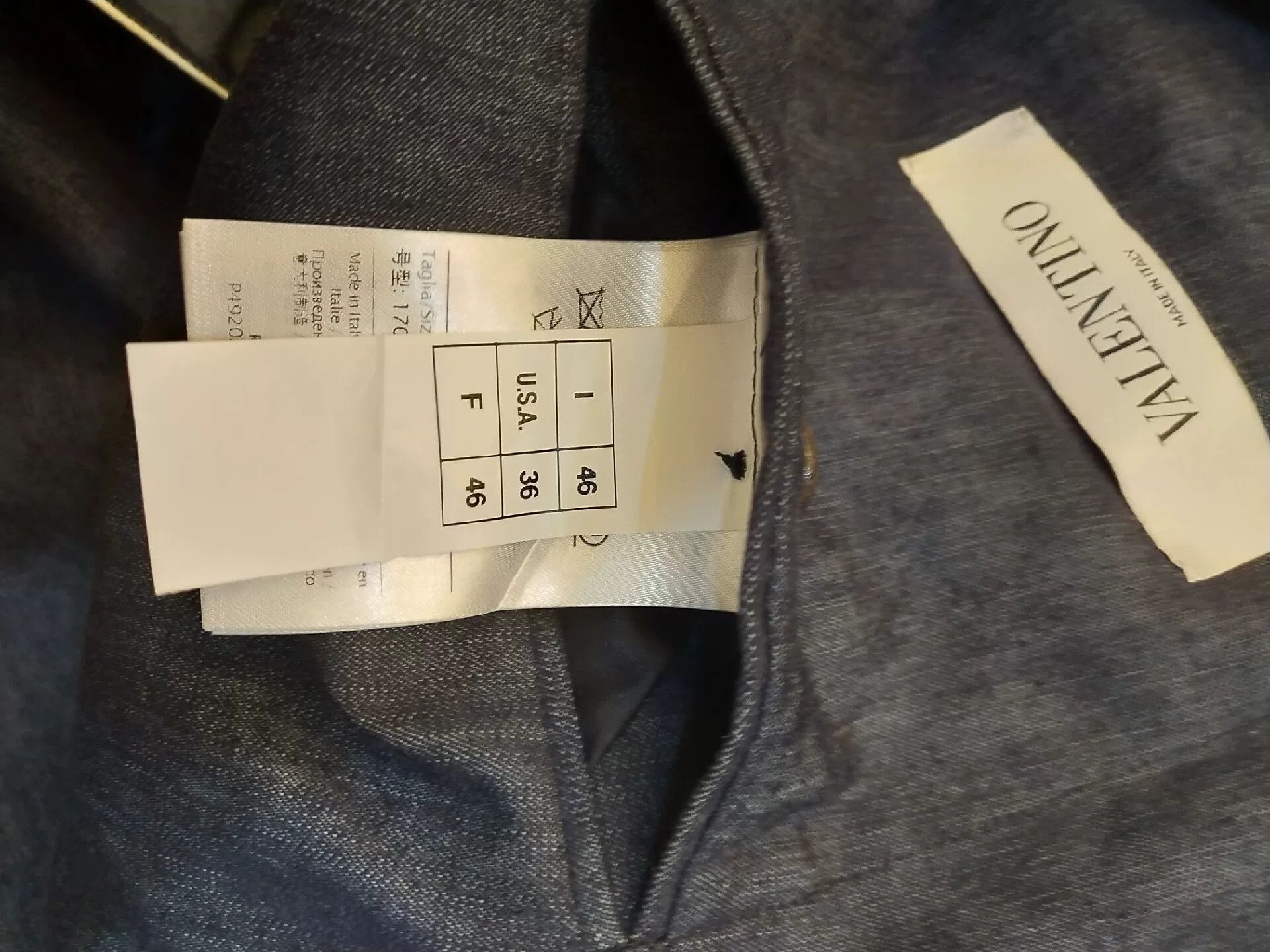 Valentino Valentino Gray Blazer Size 46 Size US L / EU 52-54 / 3 - 7 Thumbnail