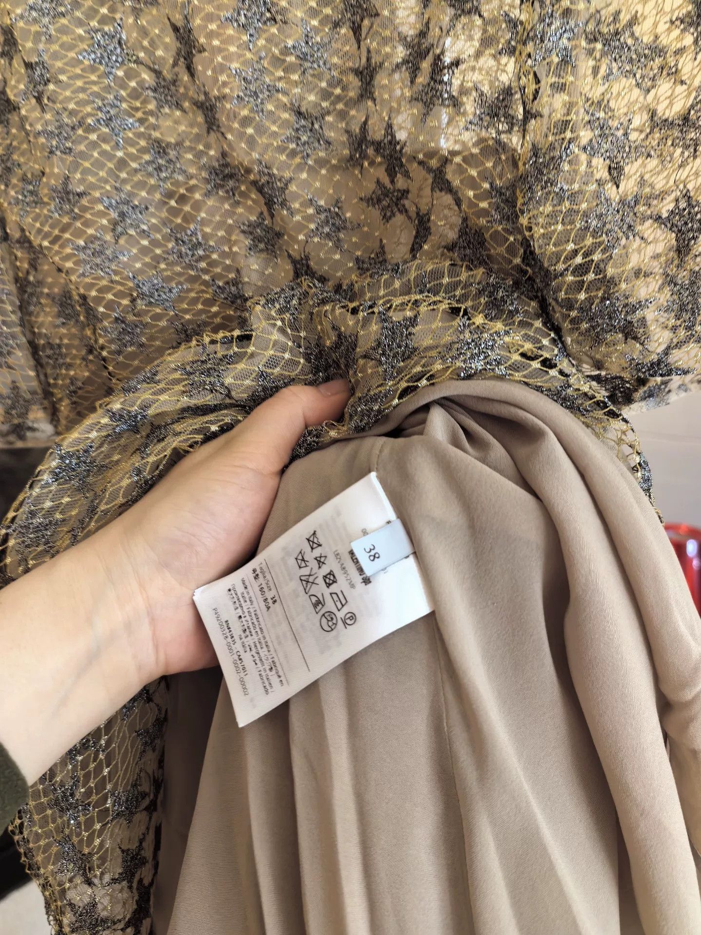 Valentino Valentino Star Pattern Dress Size US M / EU 48-50 / 2 - 5 Thumbnail