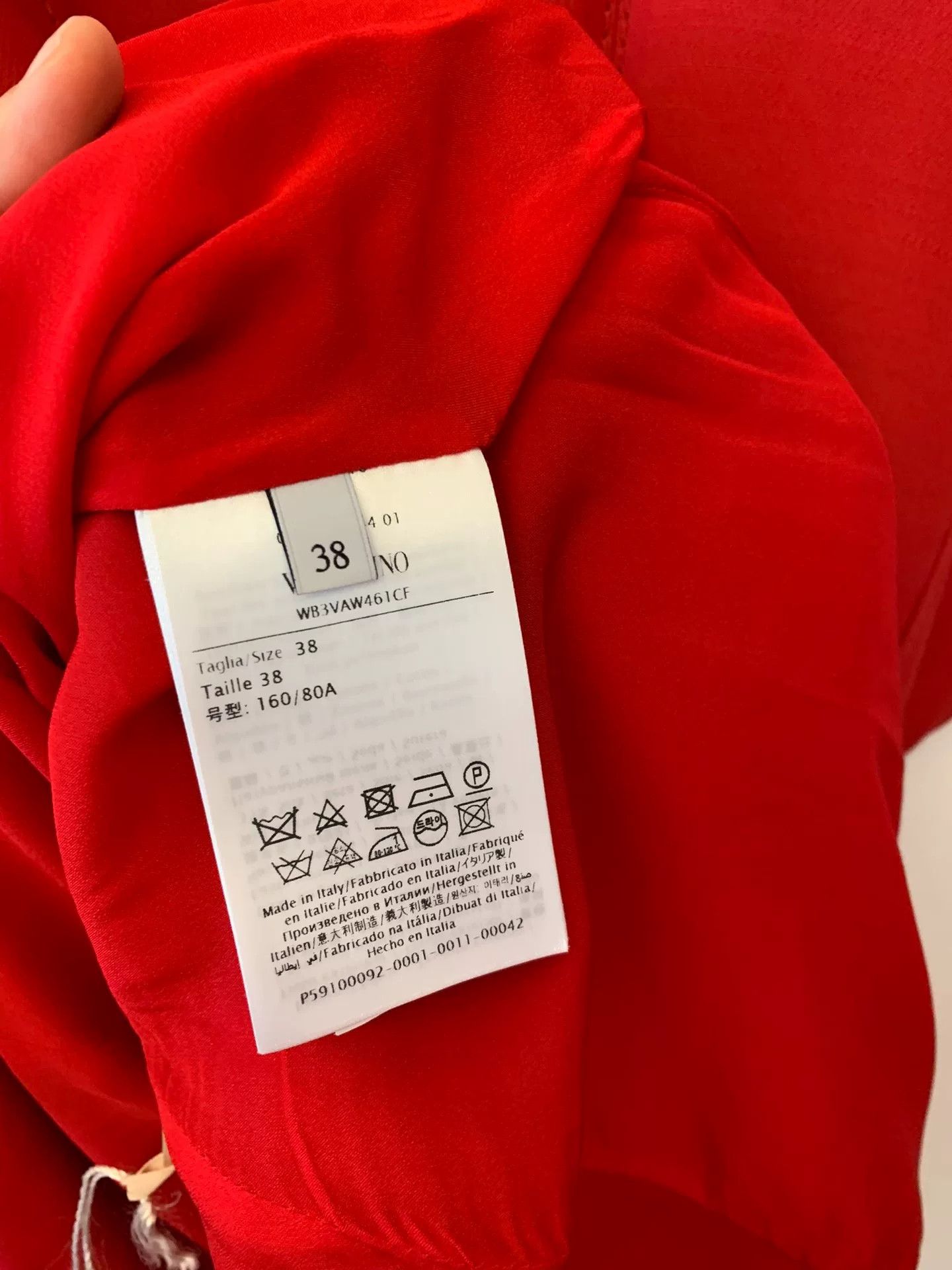 Valentino Valentino Wool Red Dress Size US M / EU 48-50 / 2 - 4 Thumbnail