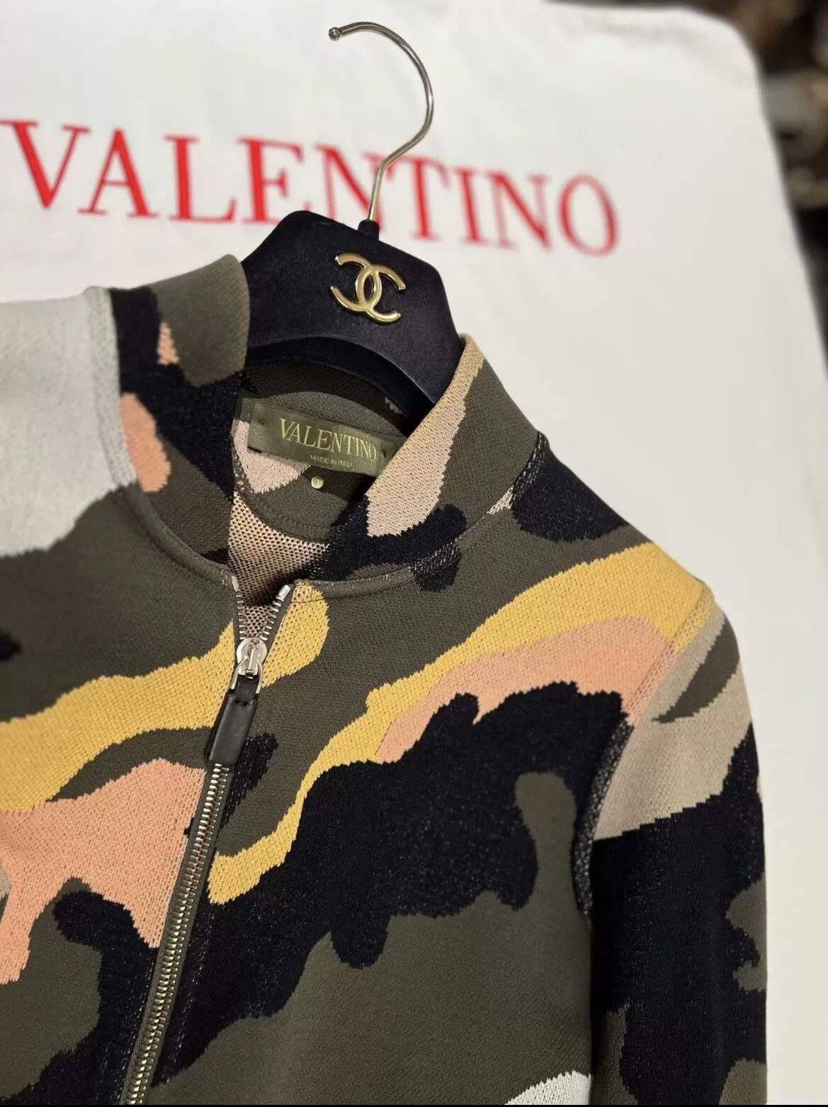Valentino Valentino Camo Jacket & Shorts Set Size US XS / EU 42 / 0 - 5 Thumbnail