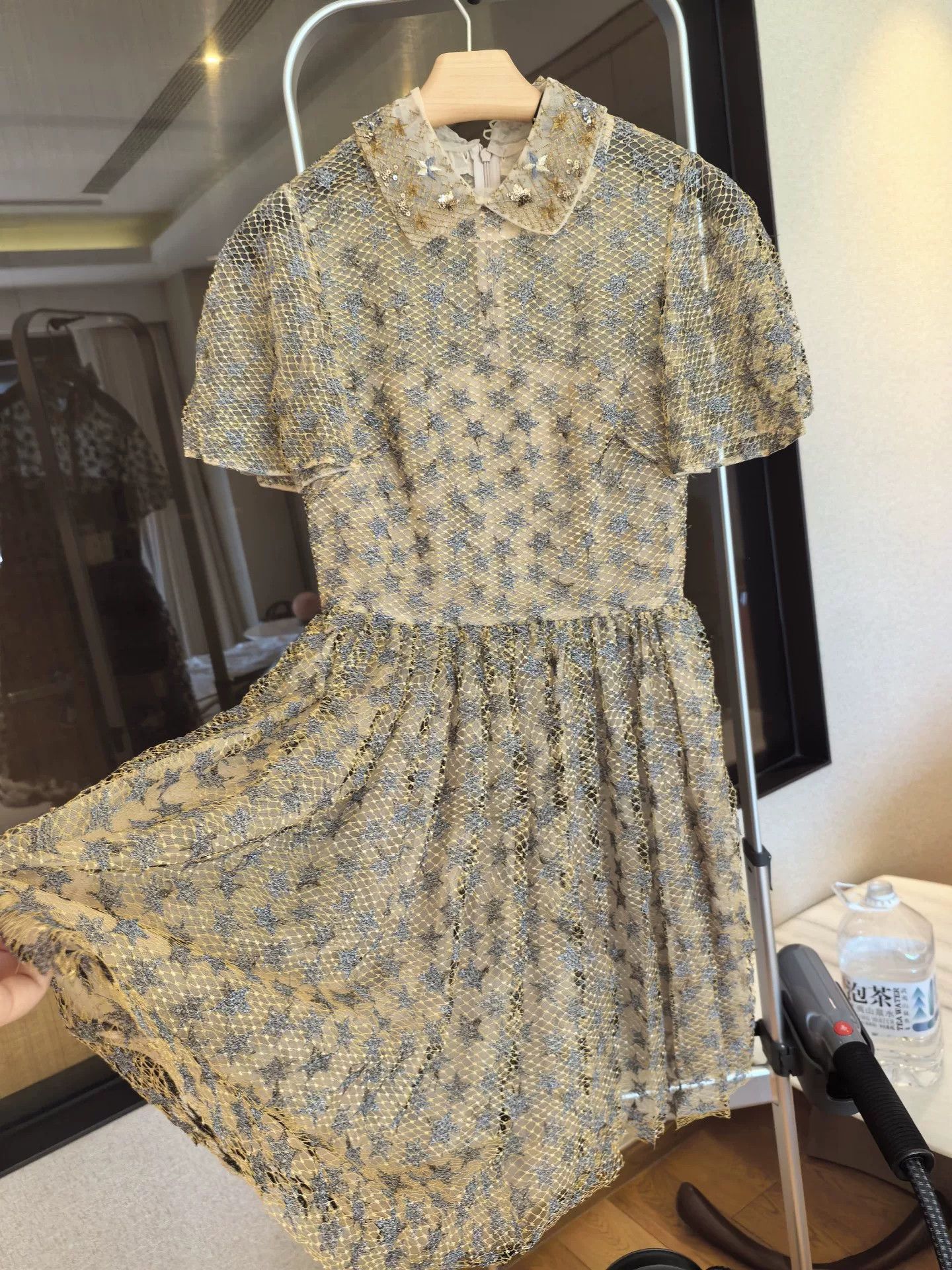 Valentino Valentino Star Pattern Dress Size US XXS / EU 40 - 2 Thumbnail