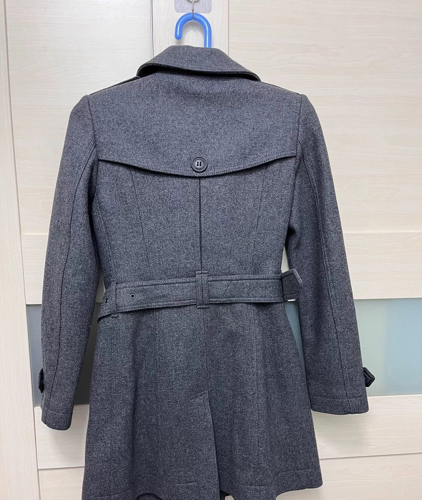 Burberry Burberry Double-Breasted Wool Coat Size US XS / EU 42 / 0 - 2 Thumbnail