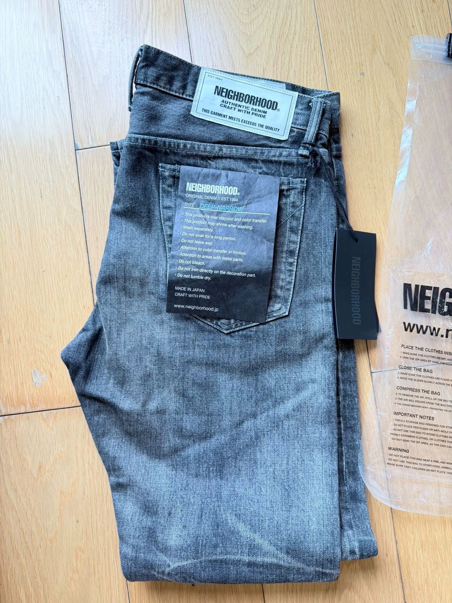 Neighborhood Neighborhood Distressed Denim Jeans Size US 30 / EU 46 - 3 Thumbnail