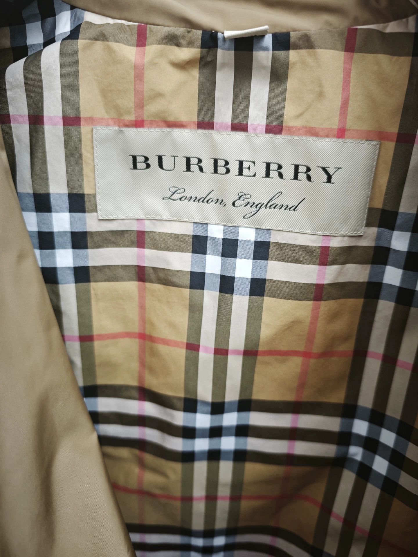 Burberry Burberry Classic Tartan Trench Coat Size US XS / EU 42 / 0 - 3 Thumbnail