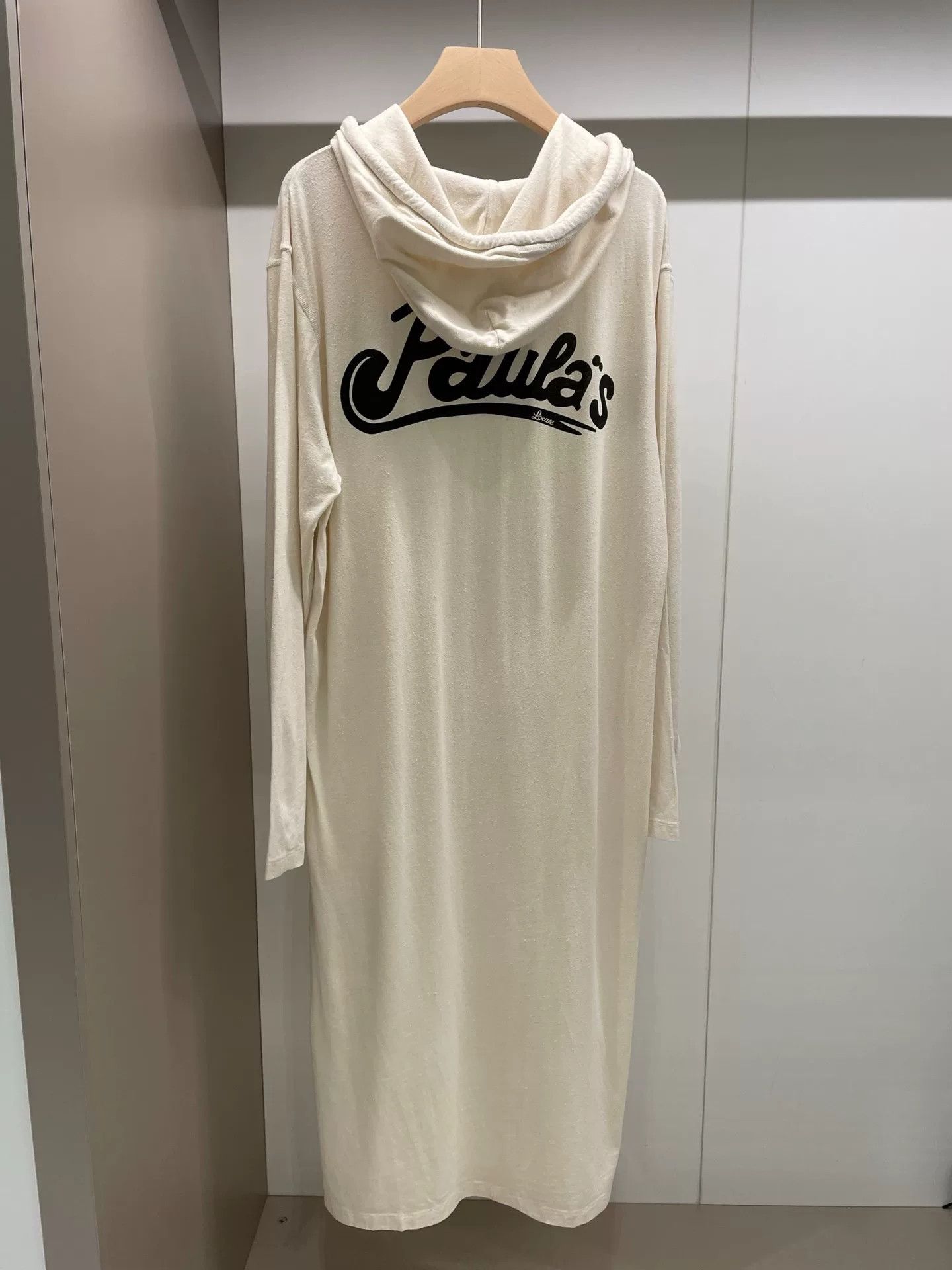 Loewe Loewe Beige Hooded Long Dress S Size US S / EU 44-46 / 1 - 2 Thumbnail