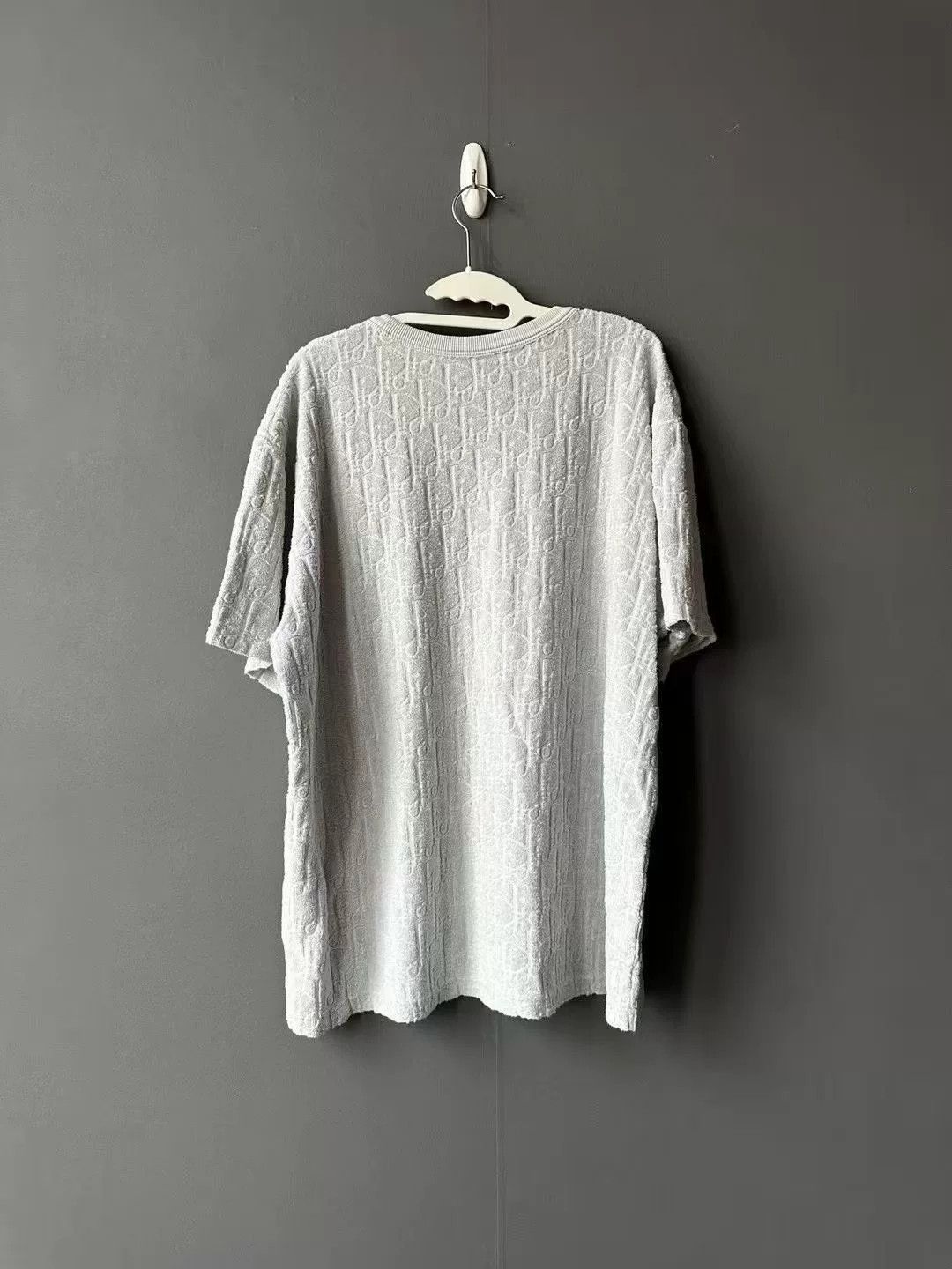 Dior Dior Gray Blue Terry Short Sleeve Size US XL / EU 56 / 4 - 2 Thumbnail
