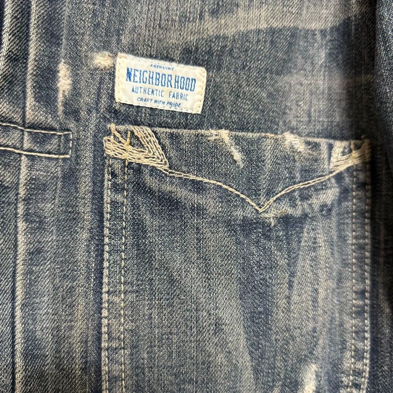 Neighborhood NEIGHBORHOOD Washed Denim Jacket Size US S / EU 44-46 / 1 - 3 Thumbnail