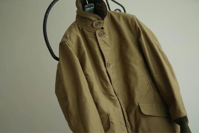 Vintage Nigel Cabourn Double-Sided Spliced Business Coat Size US S / EU 44-46 / 1 - 6 Thumbnail