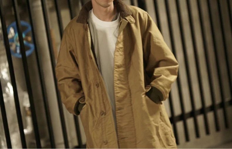 Vintage Nigel Cabourn Double-Sided Spliced Business Coat Size US S / EU 44-46 / 1 - 2 Thumbnail