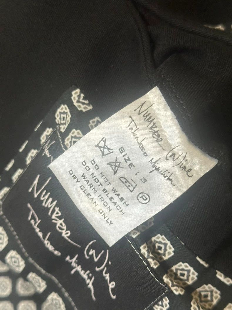 Number (N)ine numbernine 2004SS Moto Zip Jacket Size US L / EU 52-54 / 3 - 7 Thumbnail