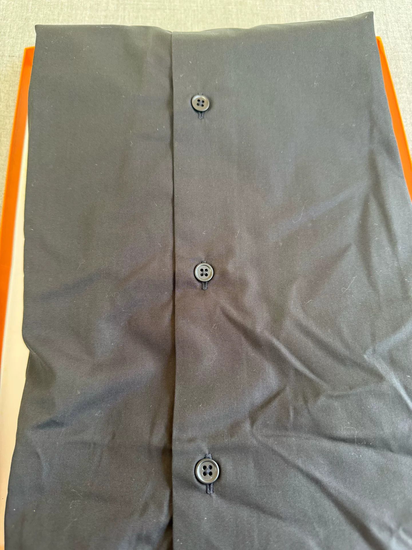 Hermes Hermes Black Long Sleeve Shirt Size US S / EU 44-46 / 1 - 5 Thumbnail