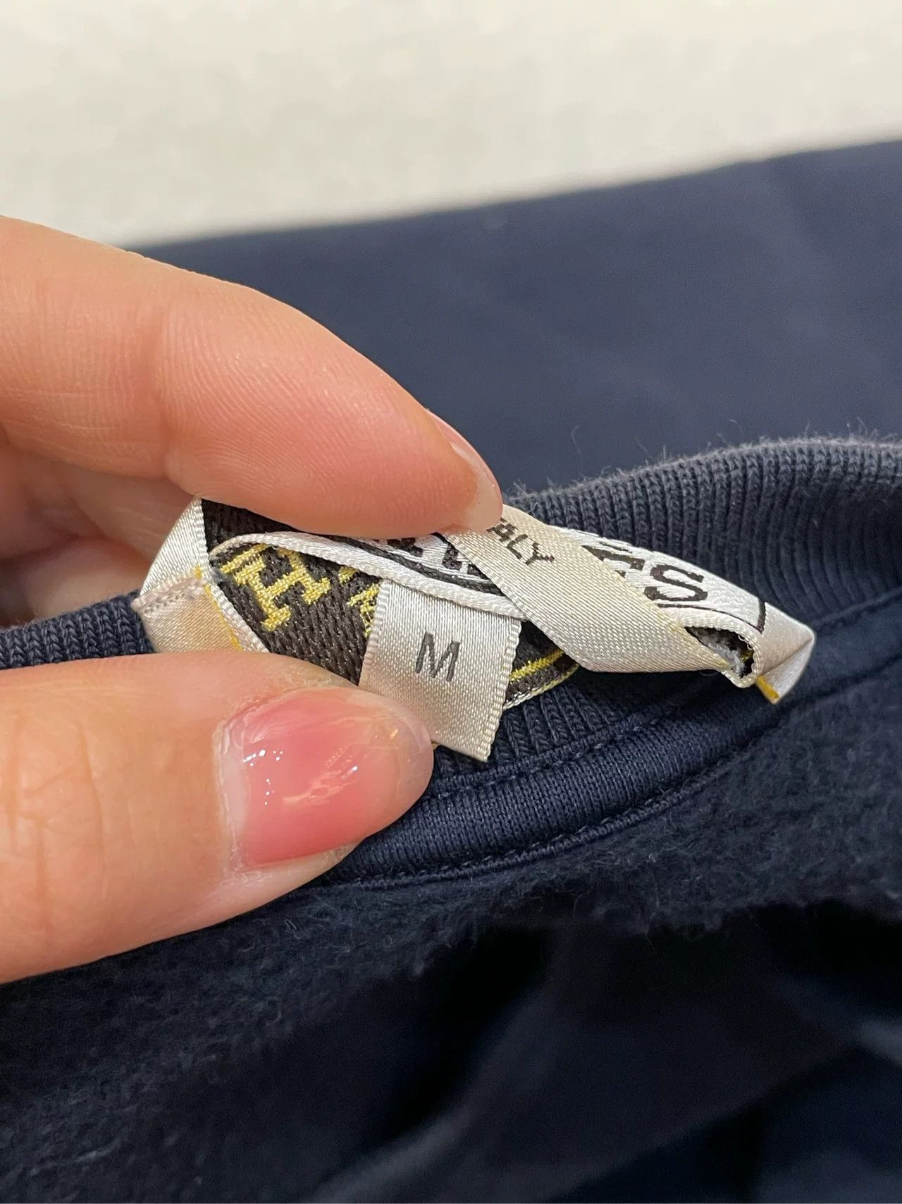 Hermes Hermes Navy Blue Sweatshirt M Size US M / EU 48-50 / 2 - 4 Thumbnail