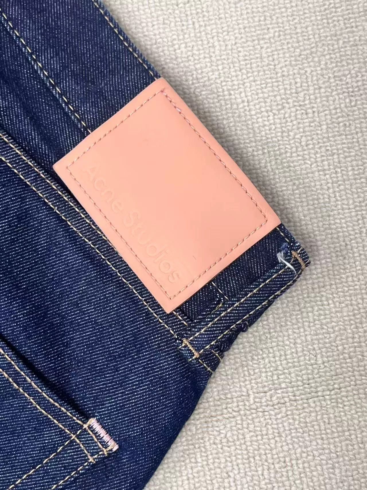 Acne Studios Acne Studios Blue High-Waist Wide-Leg Jeans Size US 44 / EU 60 - 3 Thumbnail