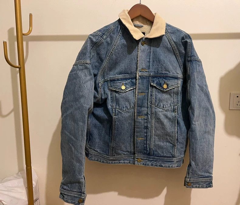 Fear of God Fear of God Shearling Denim Jacket S Size US S / EU 44-46 / 1 - 2 Thumbnail