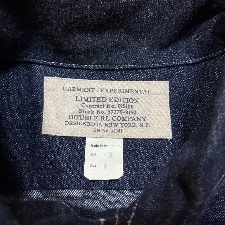 RRL Ralph Lauren RRL Limited Denim Jacket Size US M / EU 48-50 / 2 - 3 Thumbnail