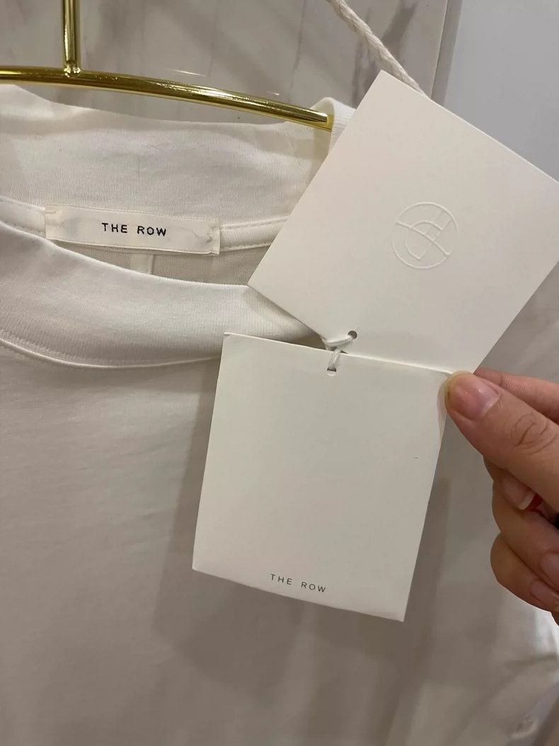 The Row The Row Dolores S White Cotton Dress Size US 34 / EU 50 - 5 Thumbnail