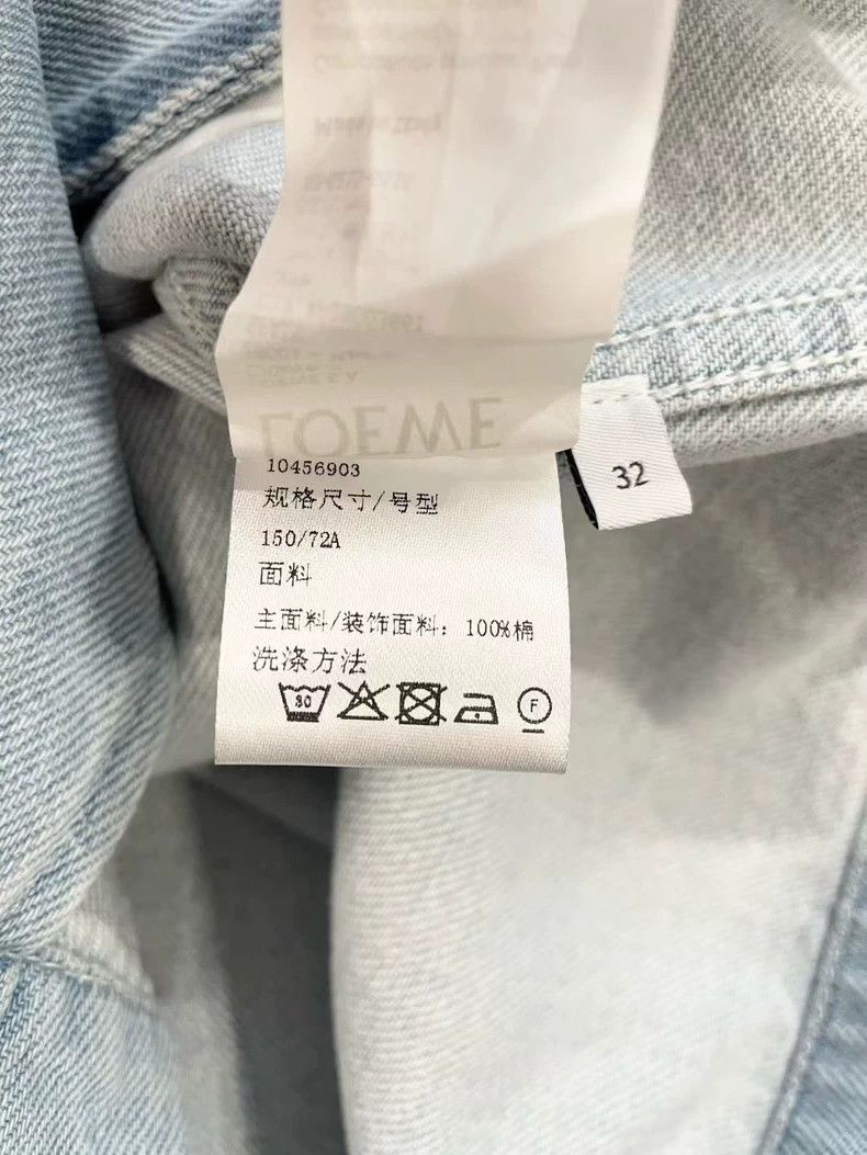 Loewe Loewe Size32 Denim Jacket Size US XS / EU 42 / 0 - 7 Thumbnail