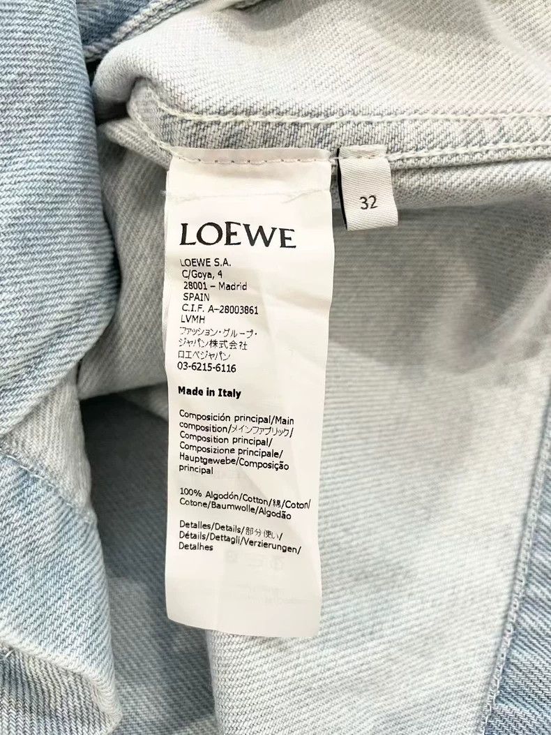 Loewe Loewe Size32 Denim Jacket Size US XS / EU 42 / 0 - 8 Thumbnail