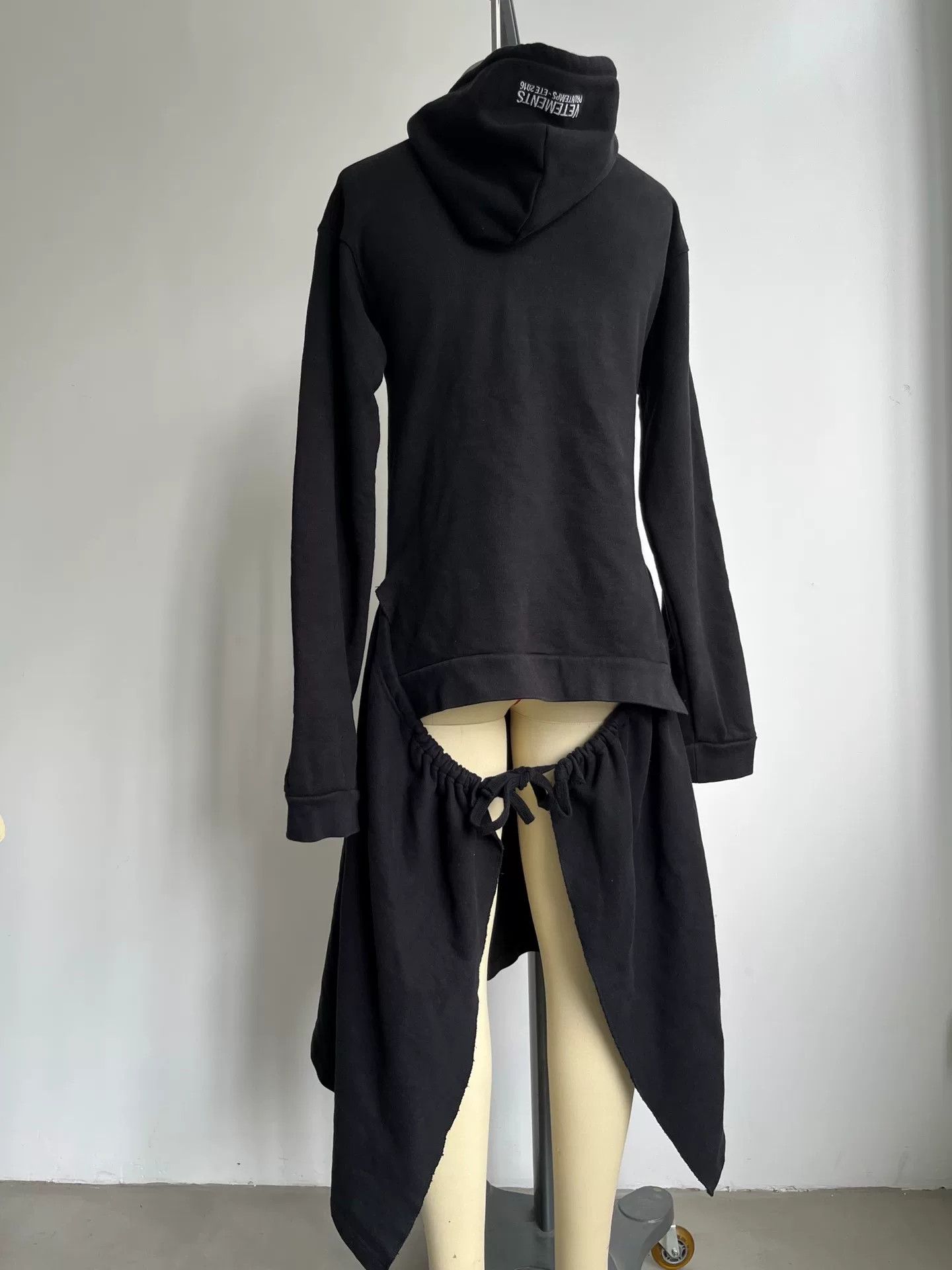 Vetements Vetements 2016 Long Hoodie Dress Size US S / EU 44-46 / 1 - 3 Thumbnail