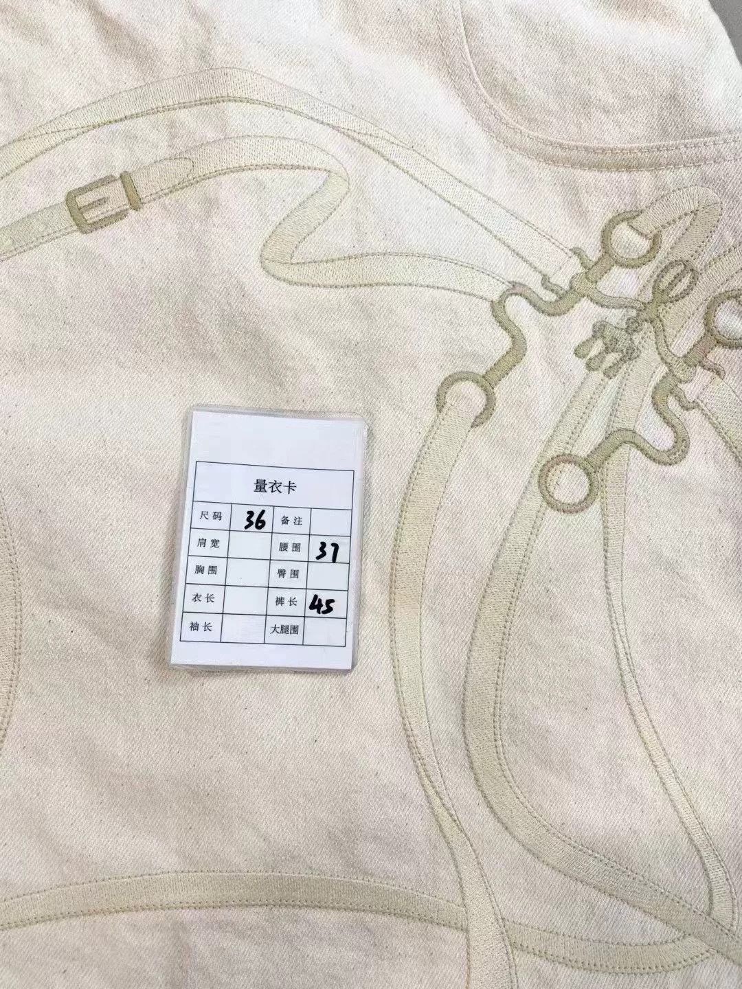 Hermes Hermes Embroidered Logo Skirt Size 36 Size US 36 / EU 52 - 8 Thumbnail