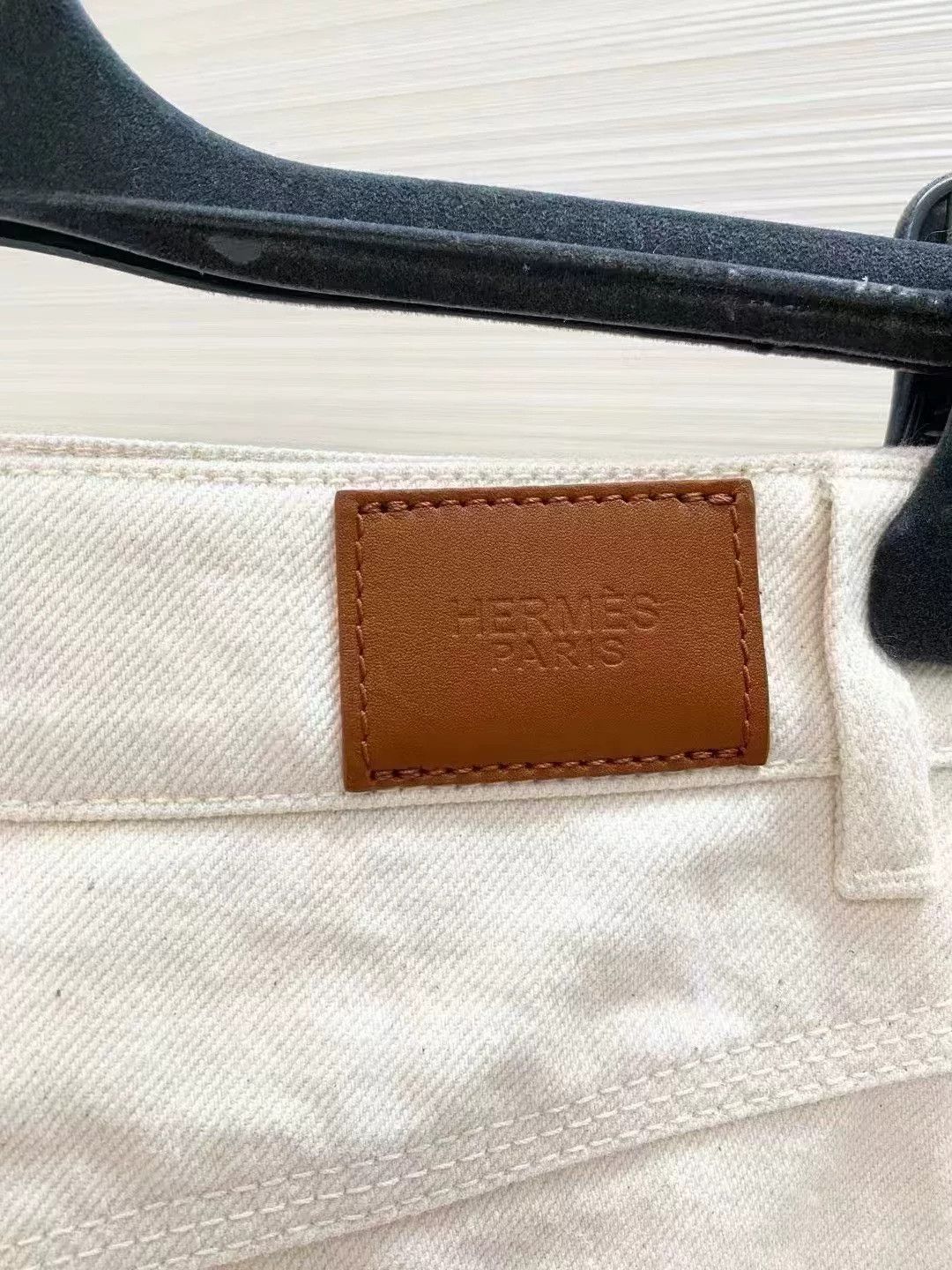 Hermes Hermes Embroidered Logo Skirt Size 36 Size US 36 / EU 52 - 4 Thumbnail