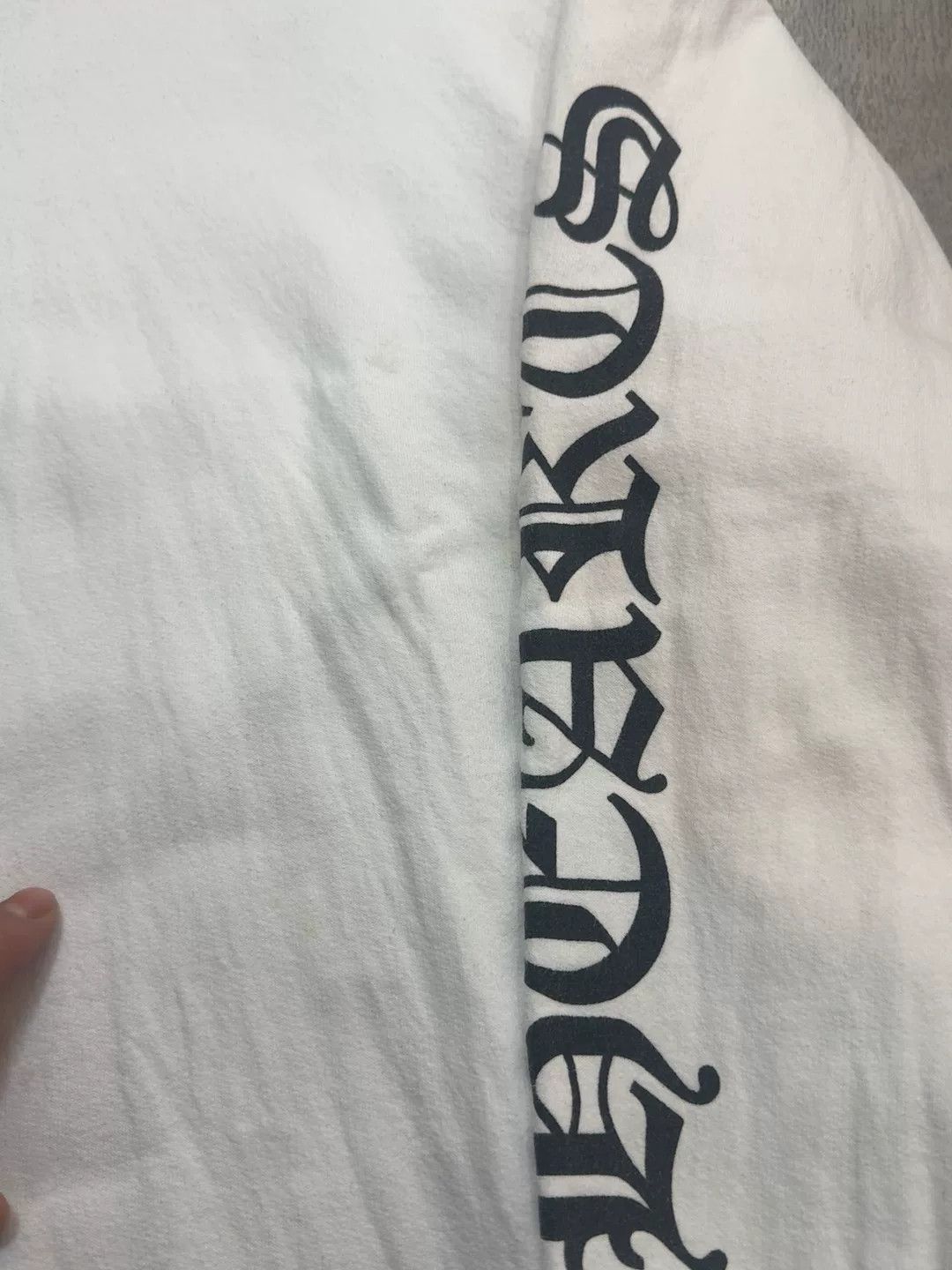Chrome Hearts Chrome Hearts White Logo Crewneck Sweatshirt Size US L / EU 52-54 / 3 - 4 Thumbnail