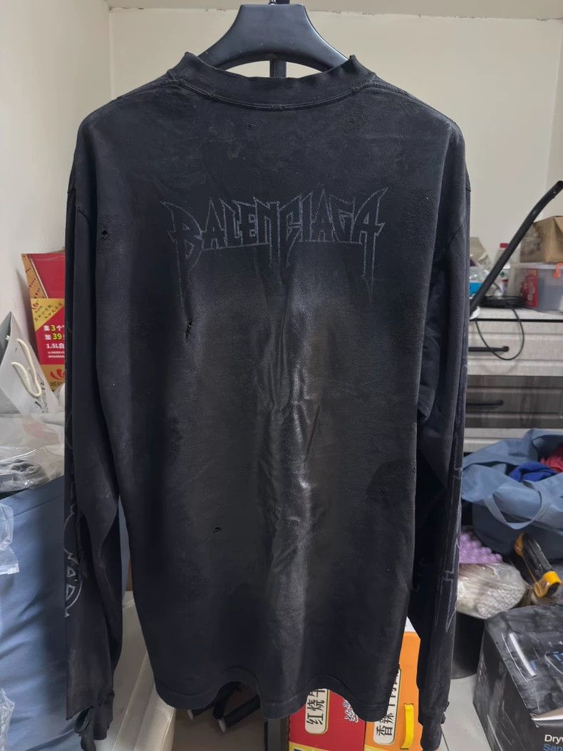 Balenciaga Balenciaga Eiffel Tower Print Longsleeve Size US XS / EU 42 / 0 - 2 Thumbnail