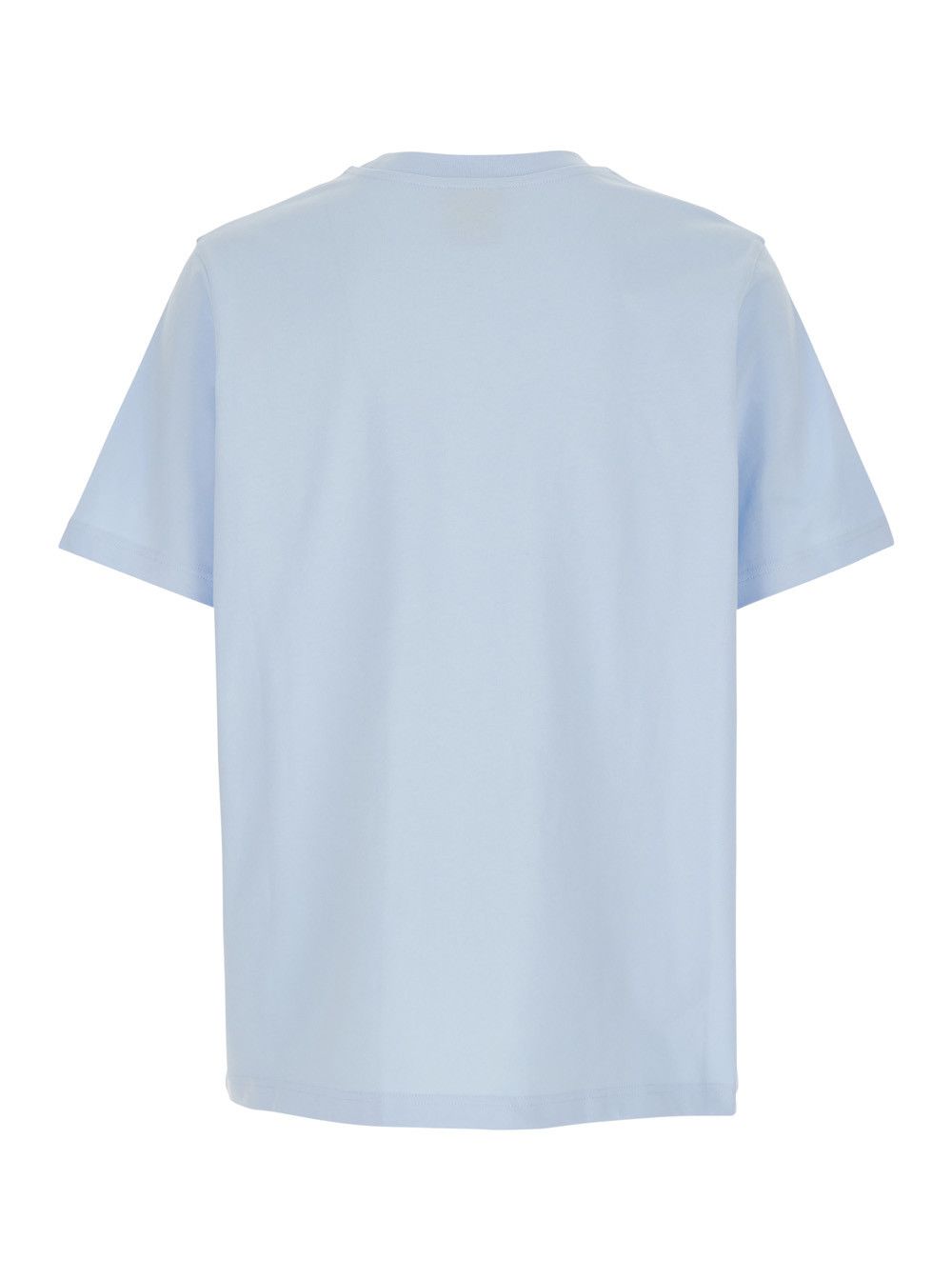 Casablanca Light-Blue T-Shirt with Front Logo in Cotton for Men Size US L / EU 52-54 / 3 - 2 Thumbnail