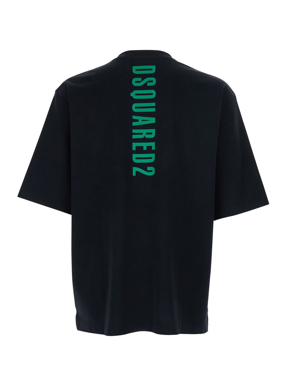 Dsquared2 Black T-Shirt with Logo Lettering on the Back for Men Size US L / EU 52-54 / 3 - 2 Thumbnail