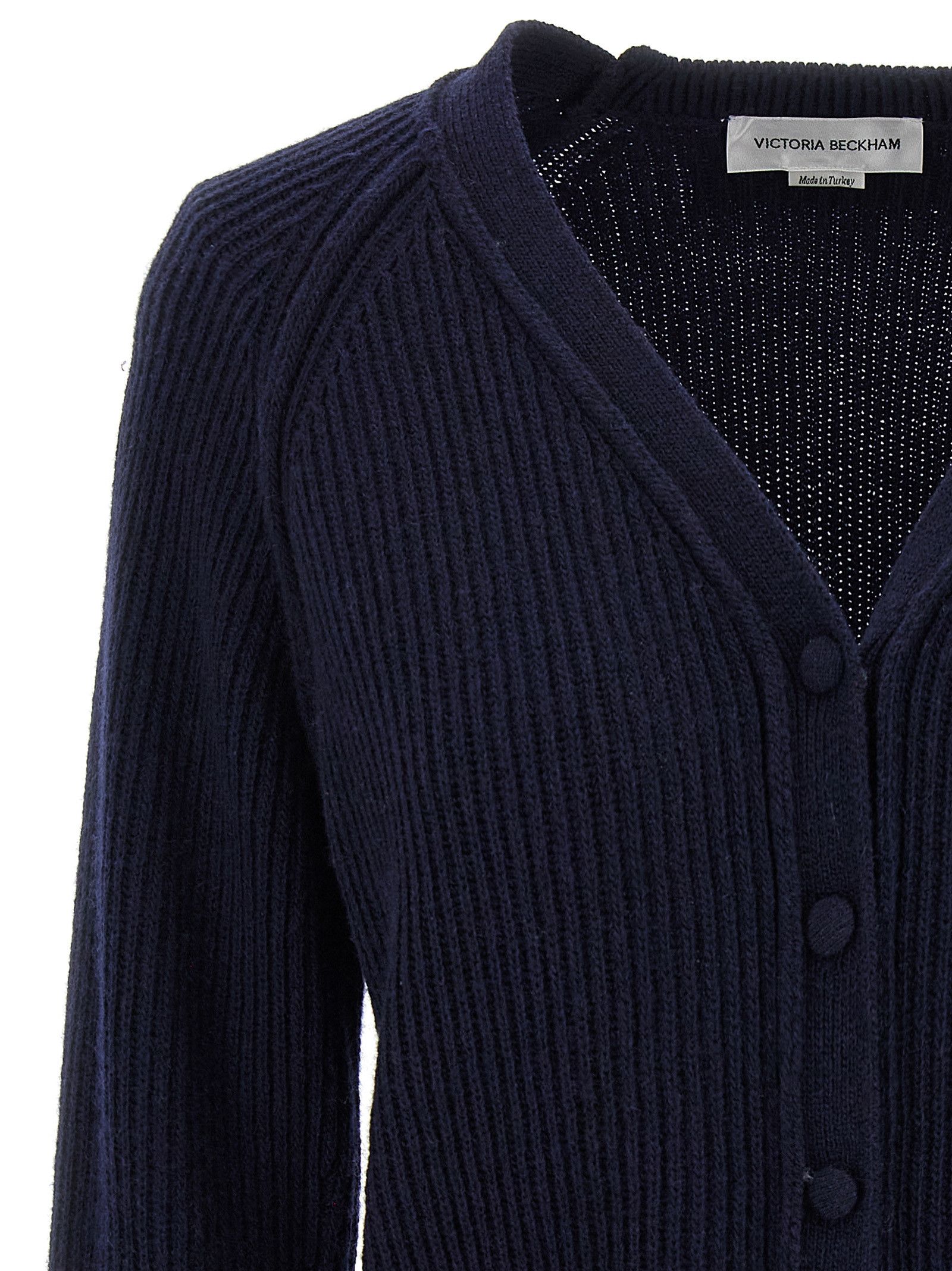 Victoria Beckham 'Stepped Hem' cardigan Size M / US 6-8 / IT 42-44 - 3 Thumbnail