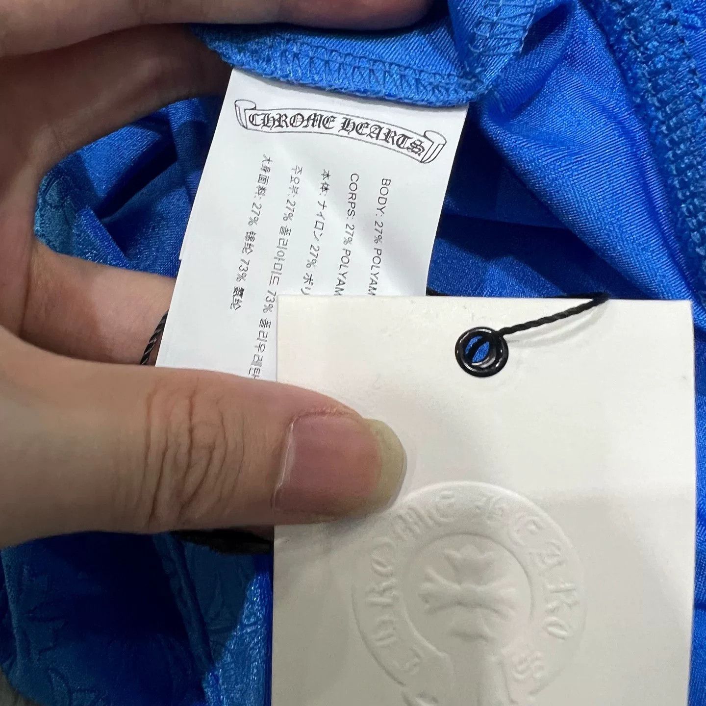 Chrome Hearts Chrome Hearts Blue Cross Print Shorts Size US 38 / EU 54 - 3 Thumbnail