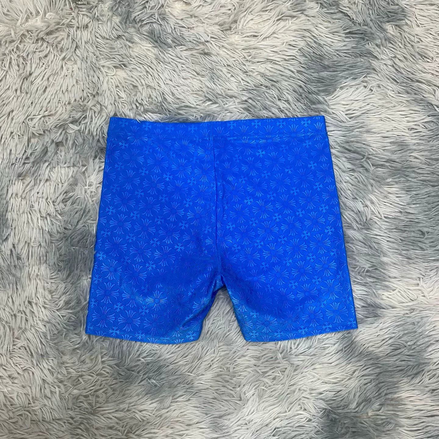 Chrome Hearts Chrome Hearts Blue Cross Print Shorts Size US 38 / EU 54 - 2 Thumbnail