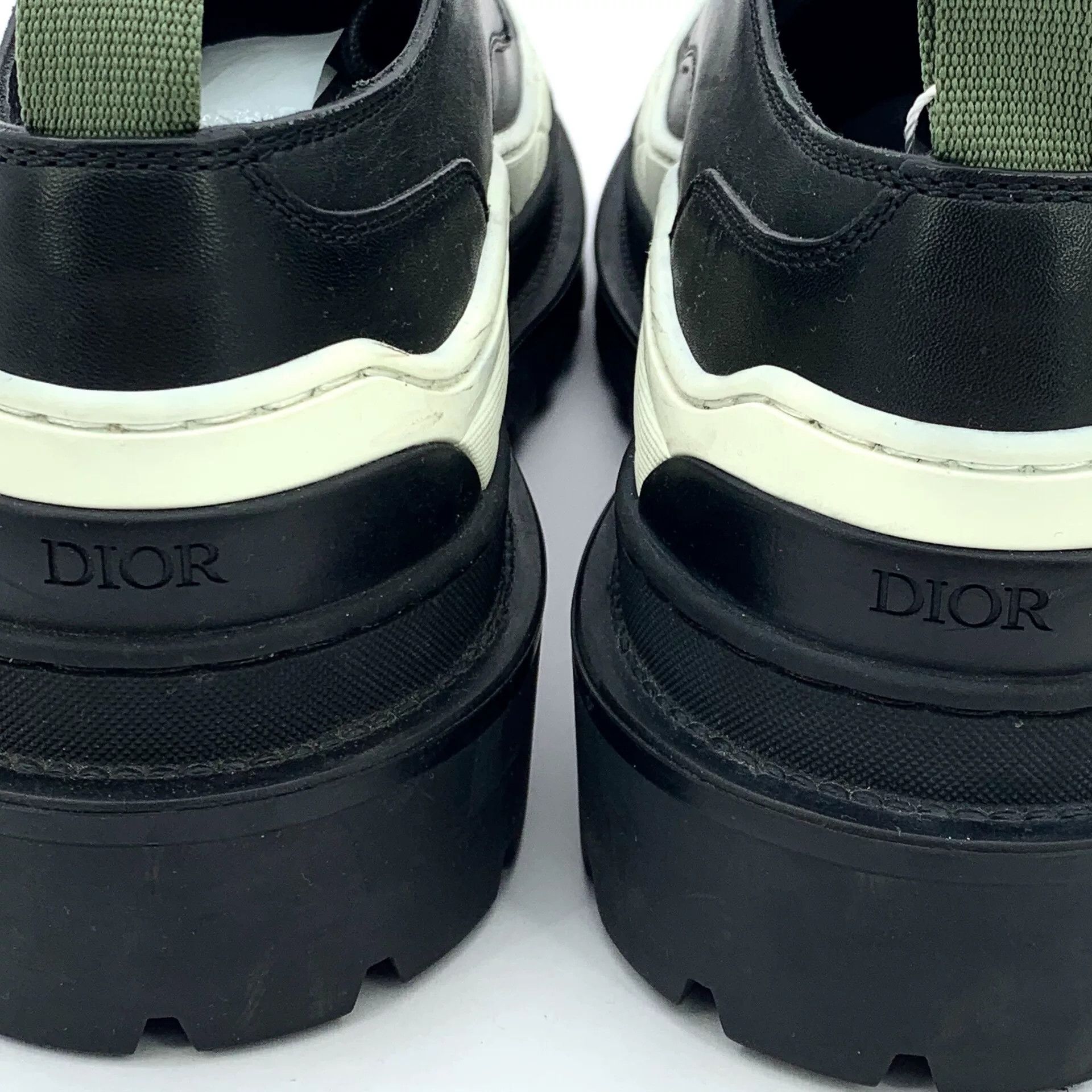 Dior Dior x Sacai Black Leather Derby Shoes Size US 10.5 / EU 43-44 - 8 Thumbnail