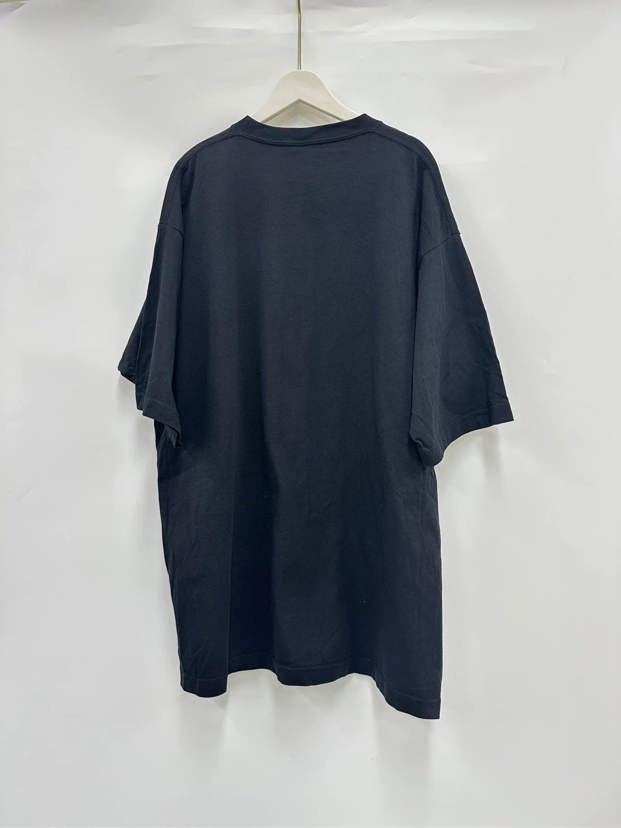 Balenciaga Balenciaga Logo Print Loose Short Sleeve T-Shirt Size US XXL / EU 58 / 5 - 2 Thumbnail
