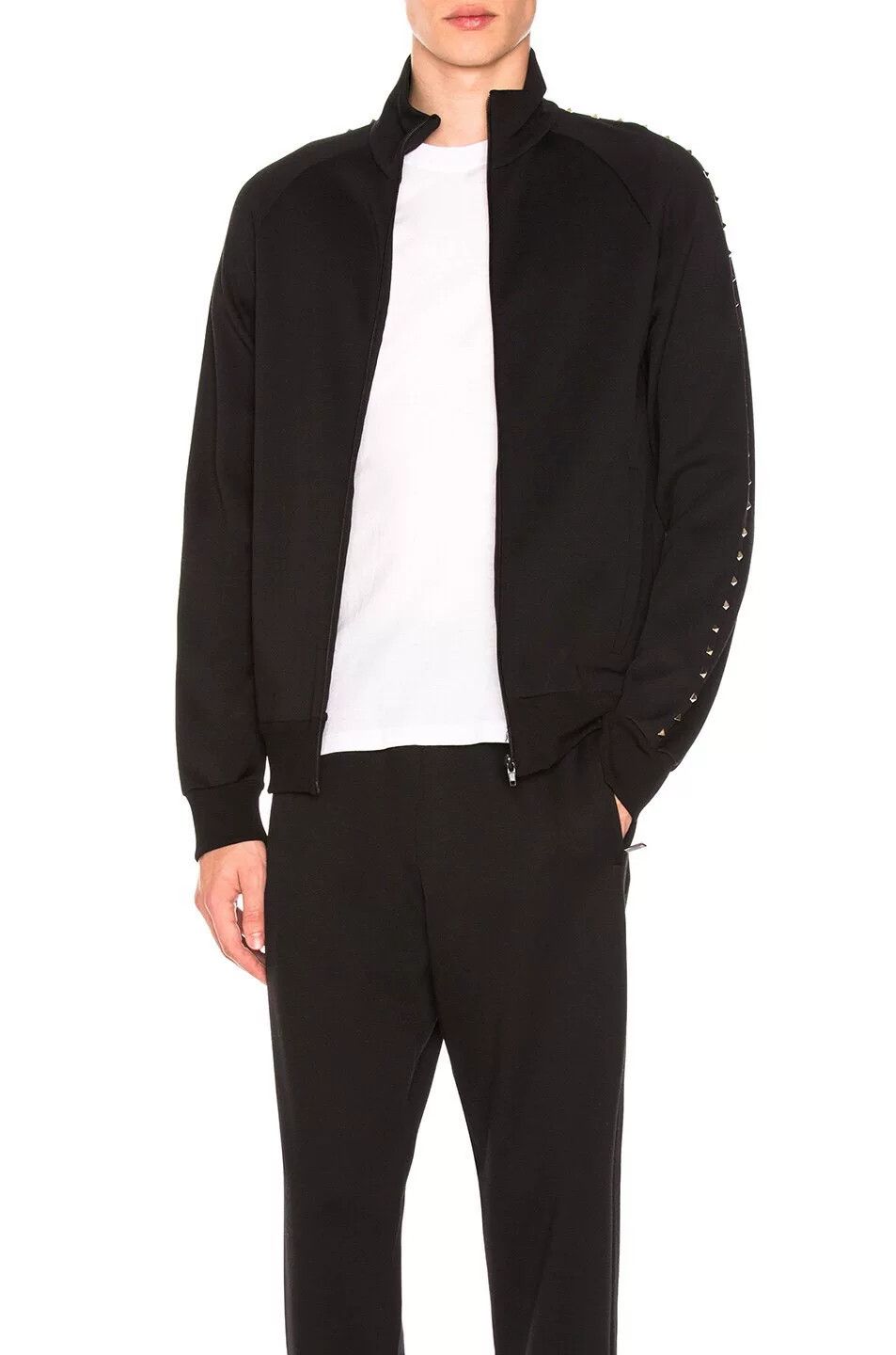 Valentino Valentino Rockstud Untitled Black Jacket Size US S / EU 44-46 / 1 - 6 Thumbnail