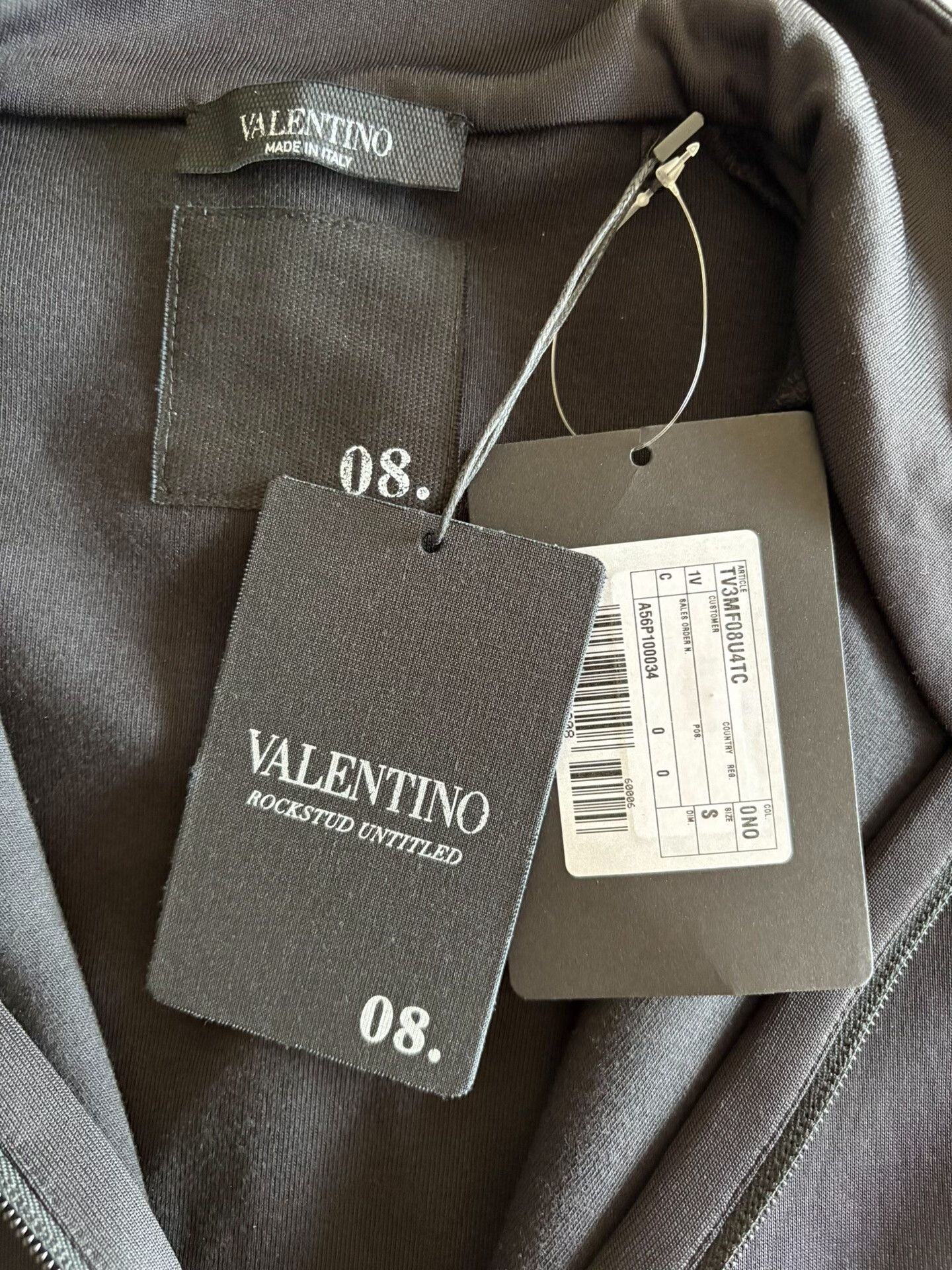 Valentino Valentino Rockstud Untitled Black Jacket Size US S / EU 44-46 / 1 - 3 Thumbnail