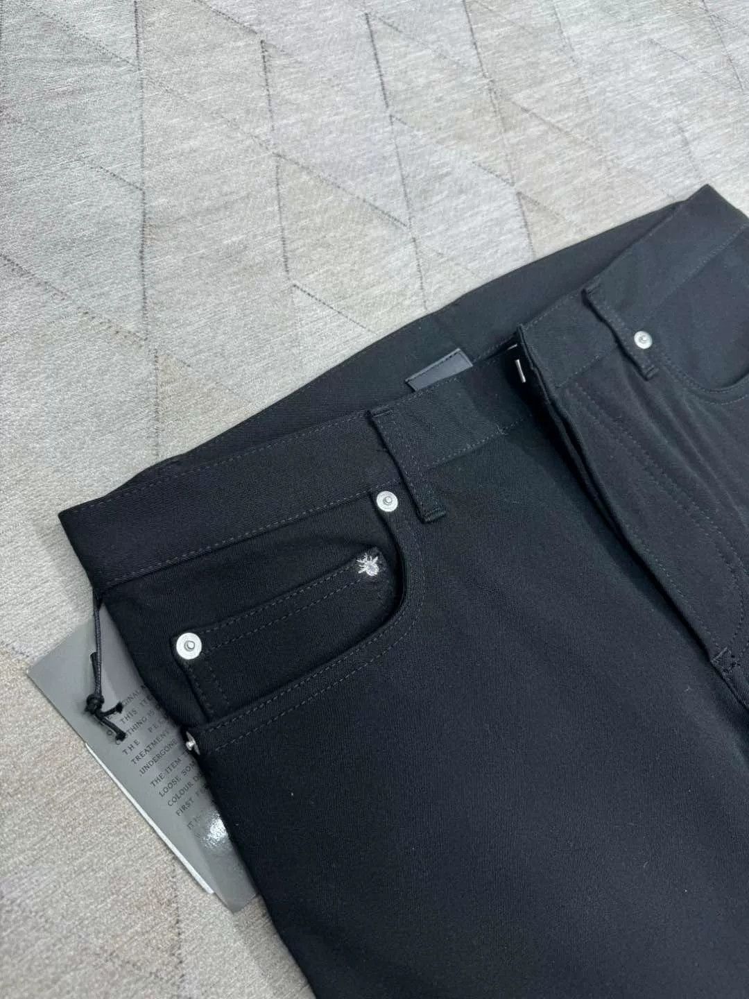 Dior Dior Classic Black Elastic Denim Jeans Size US 30 / EU 46 - 3 Thumbnail