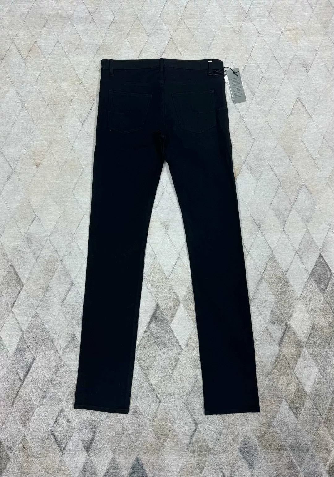 Dior Dior Classic Black Elastic Denim Jeans Size US 30 / EU 46 - 4 Thumbnail