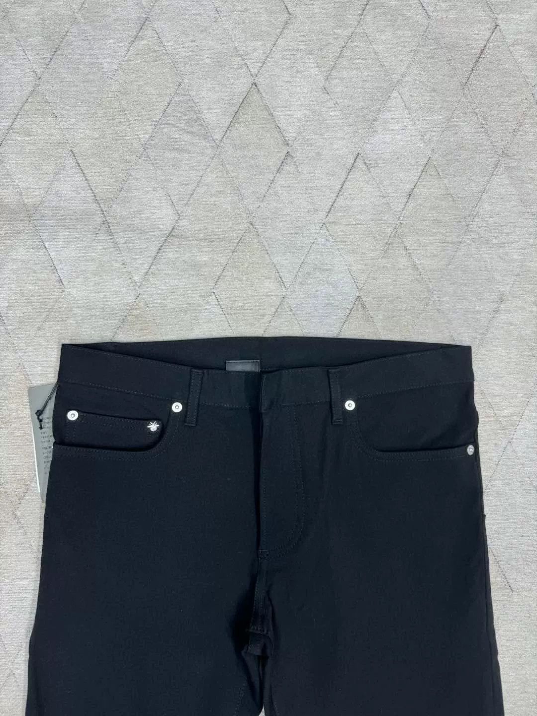 Dior Dior Classic Black Elastic Denim Jeans Size US 30 / EU 46 - 2 Thumbnail