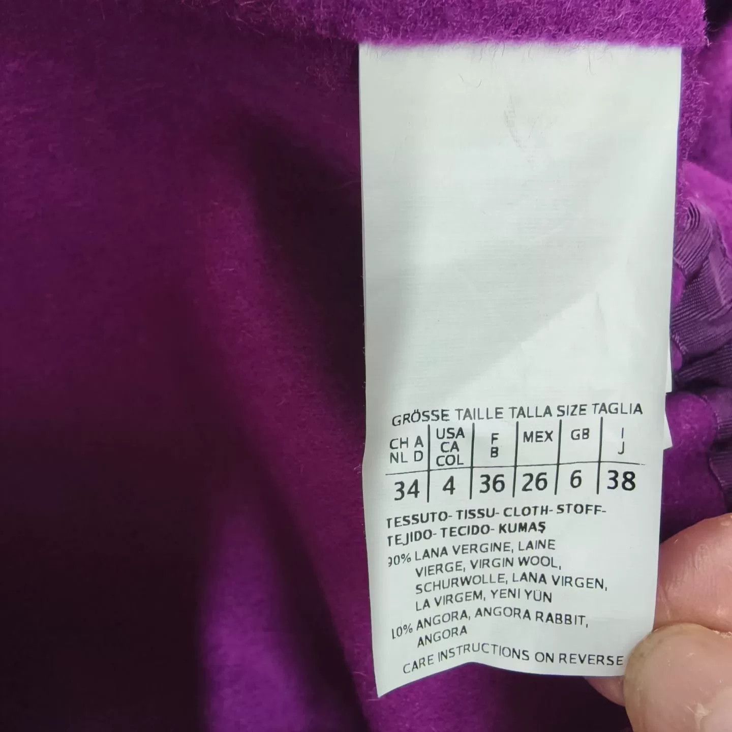 Max Mara MaxMara Wool Coat with Waist Cinch Size US S / EU 44-46 / 1 - 4 Thumbnail