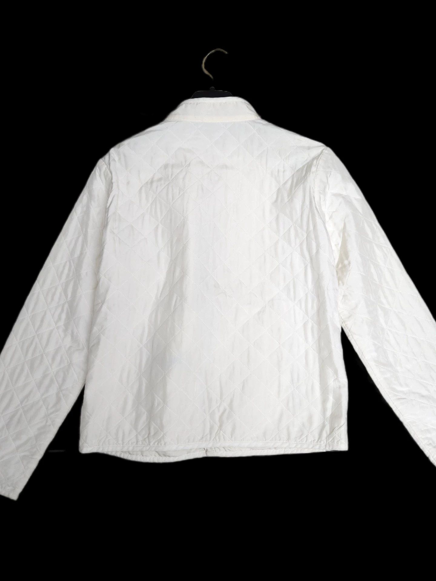 Dior christian dior white quilted jacket Size US M / EU 48-50 / 2 - 2 Thumbnail